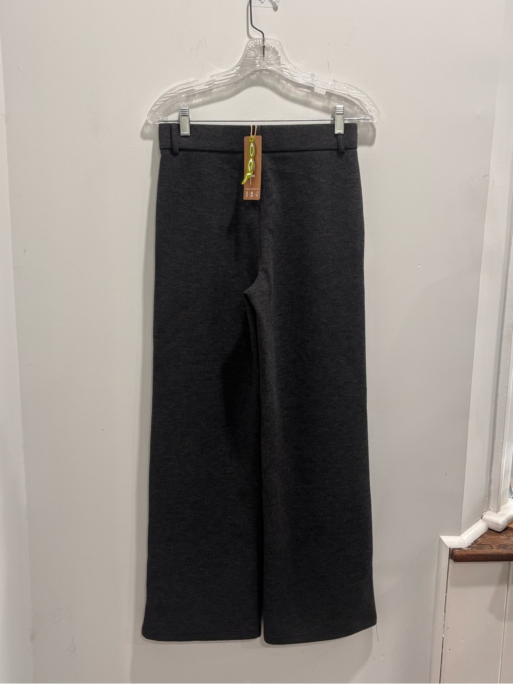 OGL Charcoal Wide-Leg Women's Pants - Picture 4 of 12